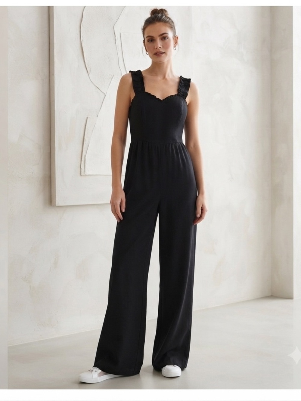 R Wish Black Jumpsuit